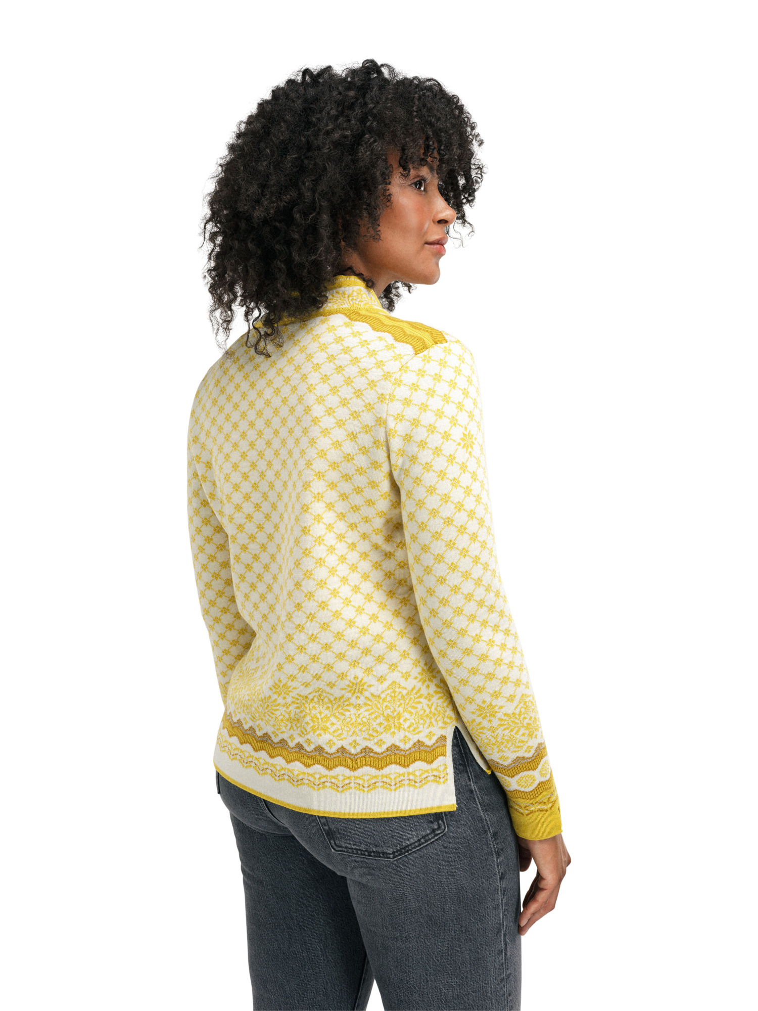 Solfrid Women’s Jacket - Merino Wool Sweethoney Offwhite