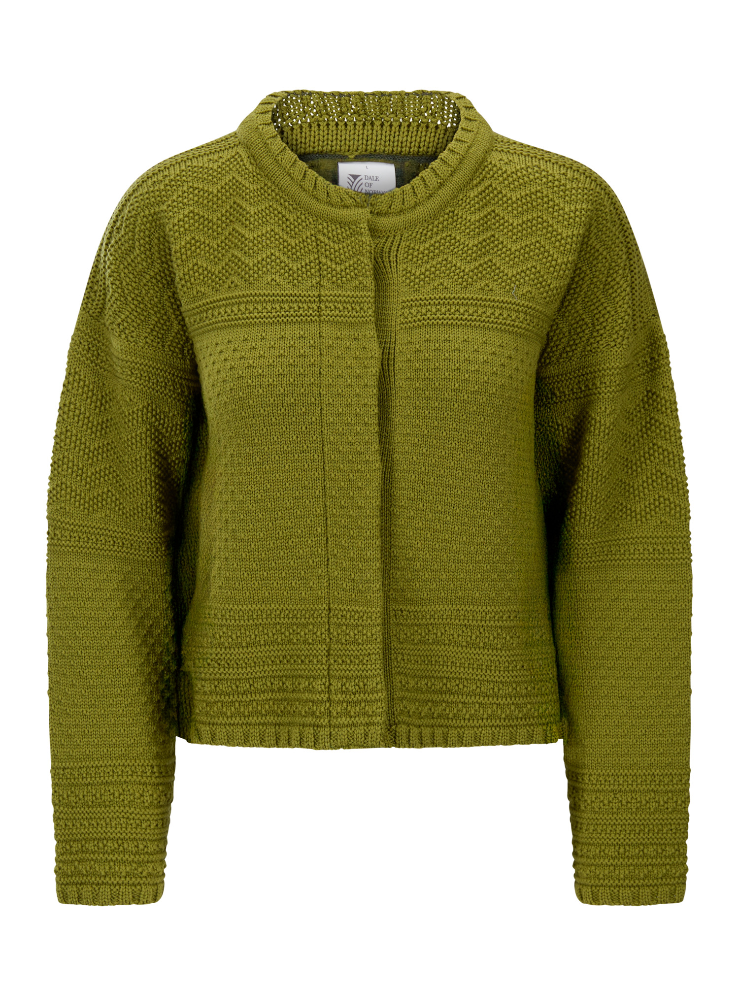 Lusa Women's Cardigan - Norwegian Wool Alum Green