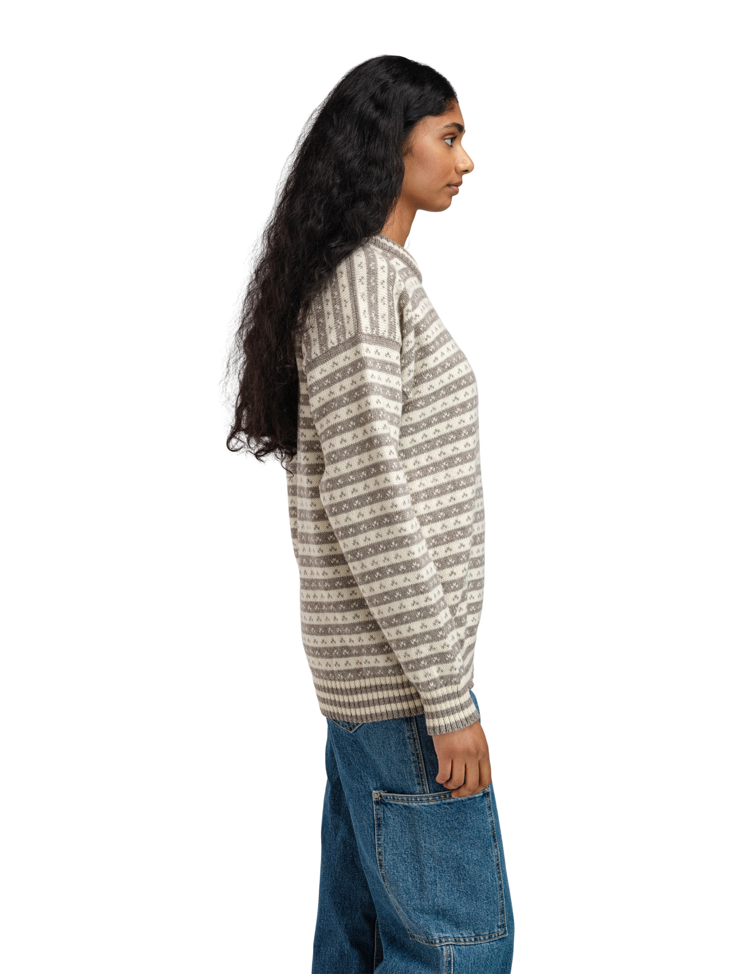 Skipsleia Unisex Sweater - Norwegian Wool Vanillasugar Naturalwhite